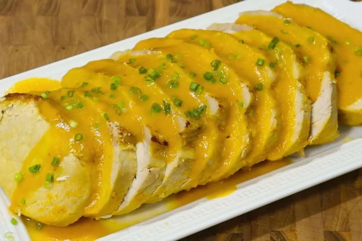 Lombo ao molho prático e saudável perfeito para um almoço leve e saboroso