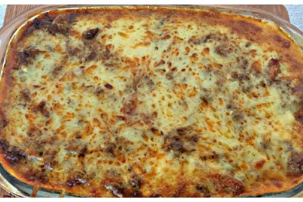 Macarrão cremoso de forno muito saboroso e barato para fazer no seu almoço de família
