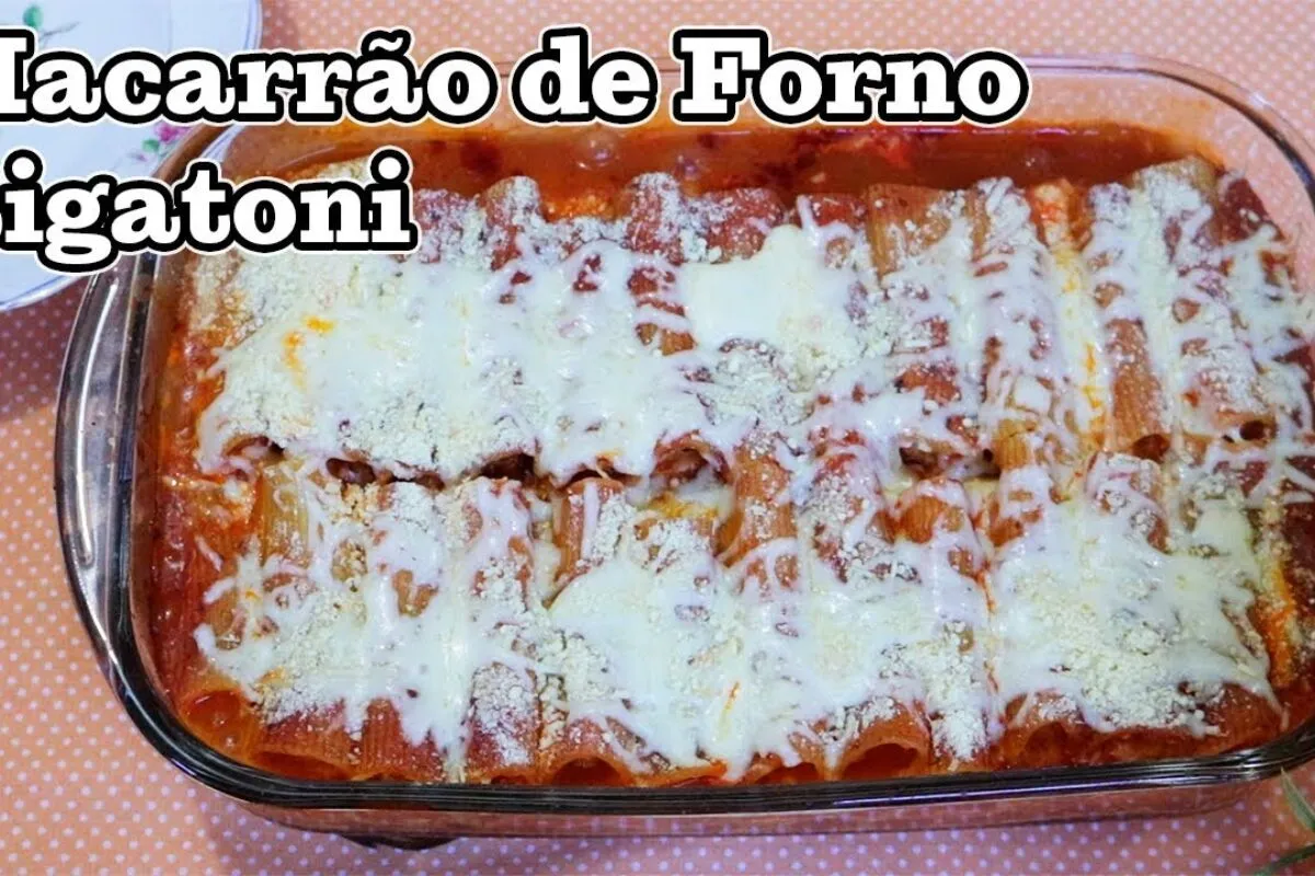 Macarrão de forno: faça uma refeição deliciosa e prática usando os ingredientes que você tem em casa