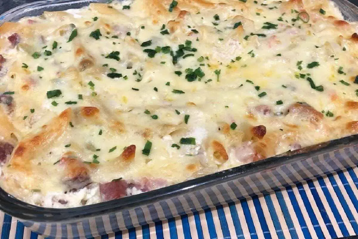 Macarrão de preguiçoso uma ótima opção para seu almoço de domingo