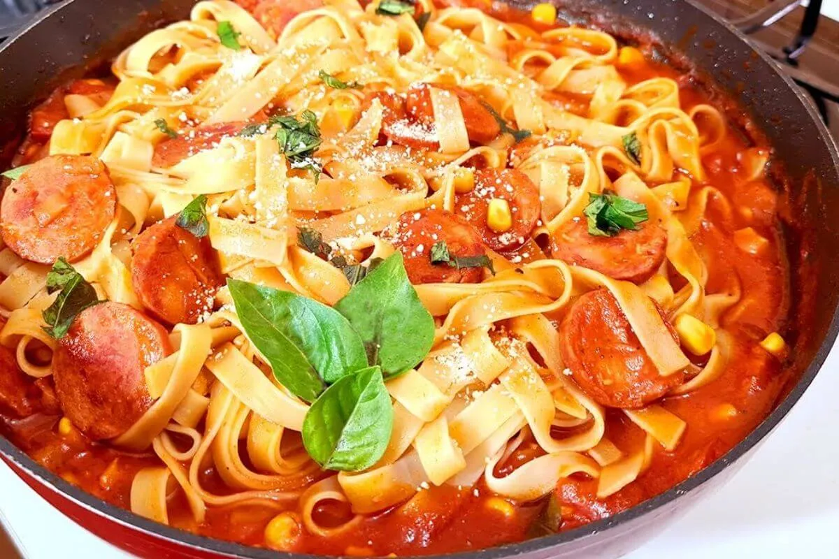 Macarronada de fim de ano deliciosa e bem fácil de preparar gastando pouco