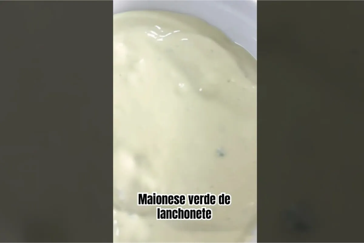 Maionese verde de lanchonete: veja como eles fazem para ficar tão cremosa