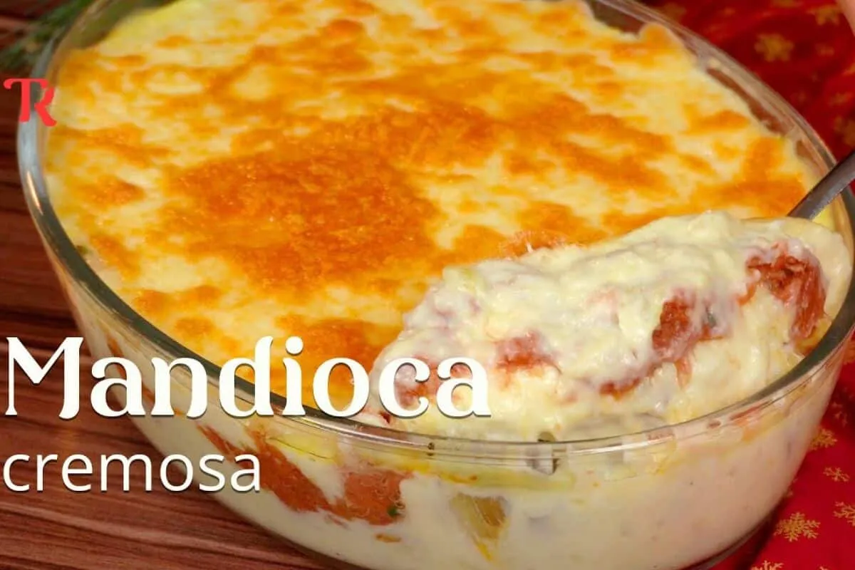 Mandioca cremosa de forno com carne seca: uma combinação suculenta para inovar no seu jantar