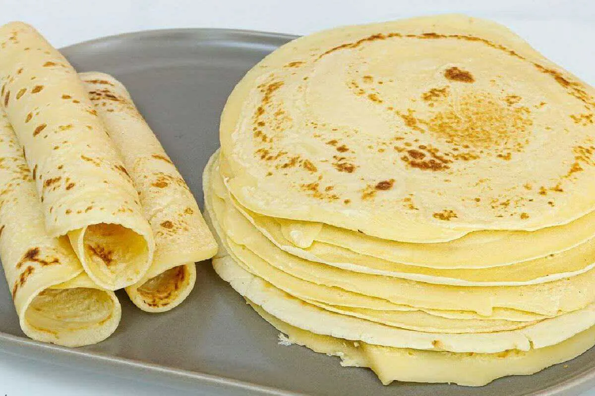 Massa de panqueca especial sem leite que você vai adorar preparar no seu jantar