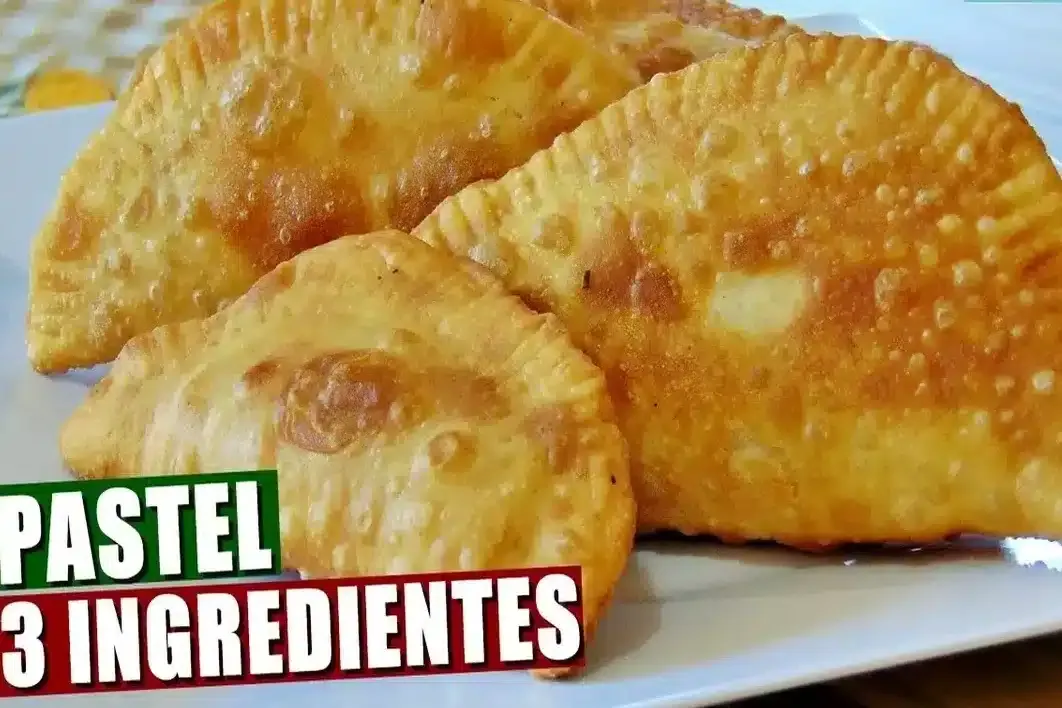 Massa de pastel crocante: não encharca de óleo e só vai 3 ingredientes