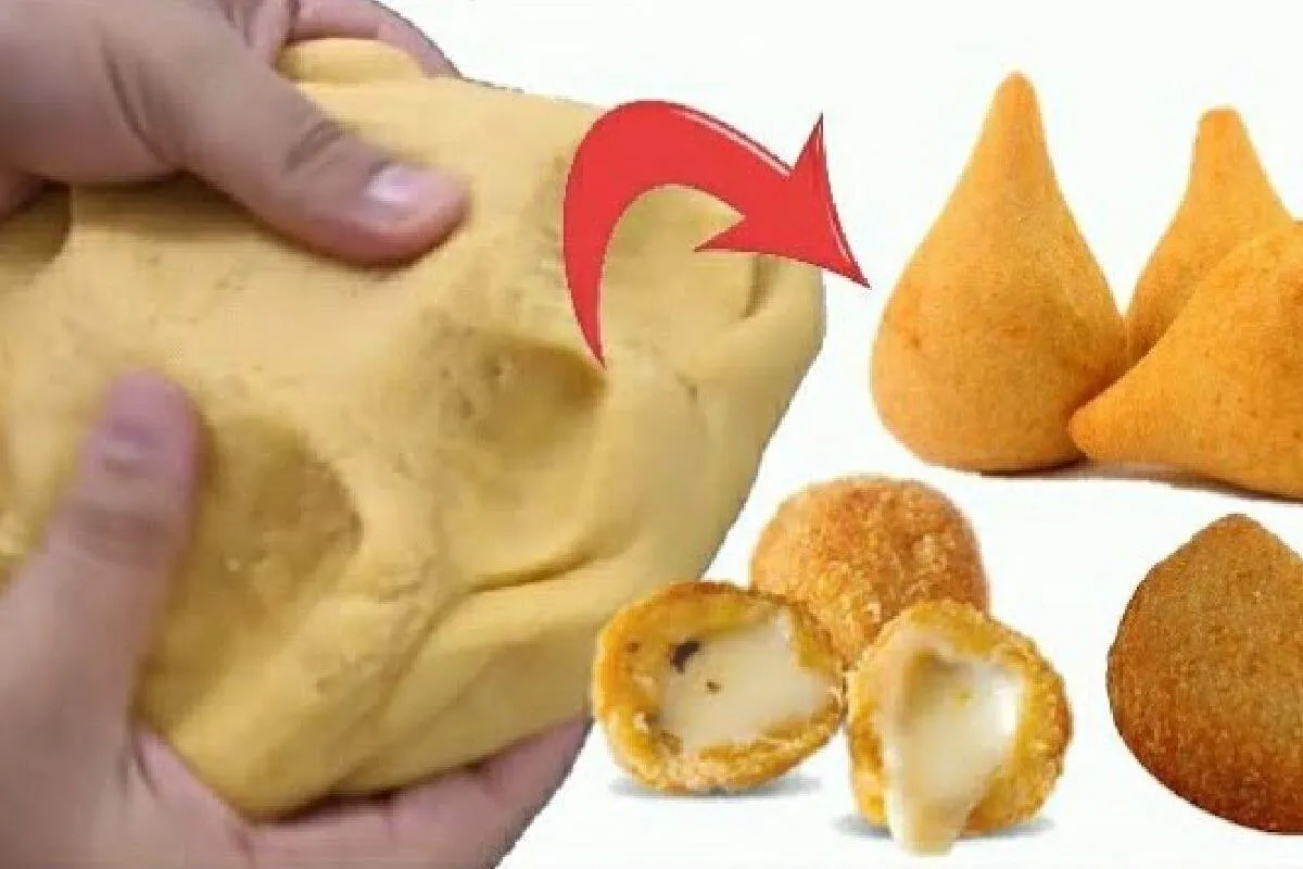 Massa de salgado frito que dá para fazer coxinha, risoles ou bolinhas de queijo
