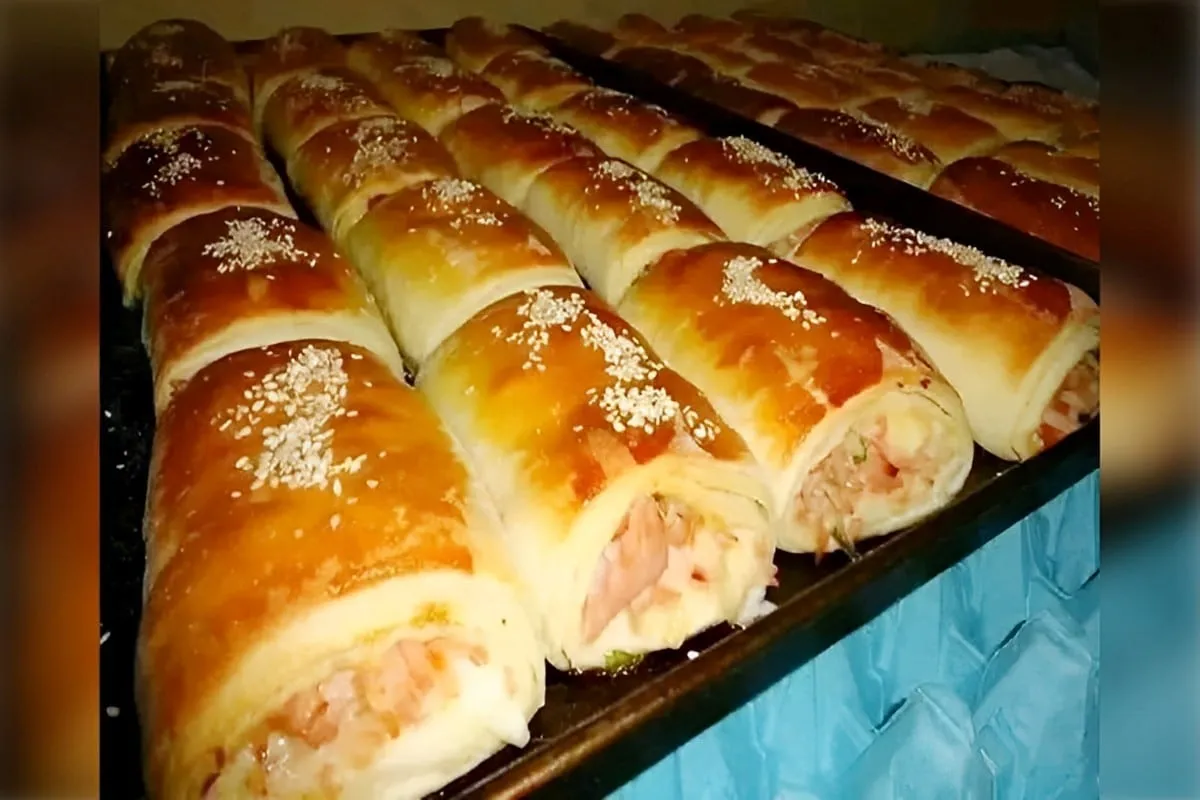 Massa de salgados assados para fazer esfirras enroladinhos pães e outros