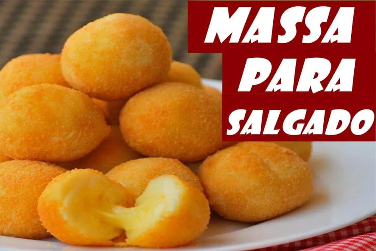 Massa para salgado frito perfeita e do jeito mais fácil de fazer