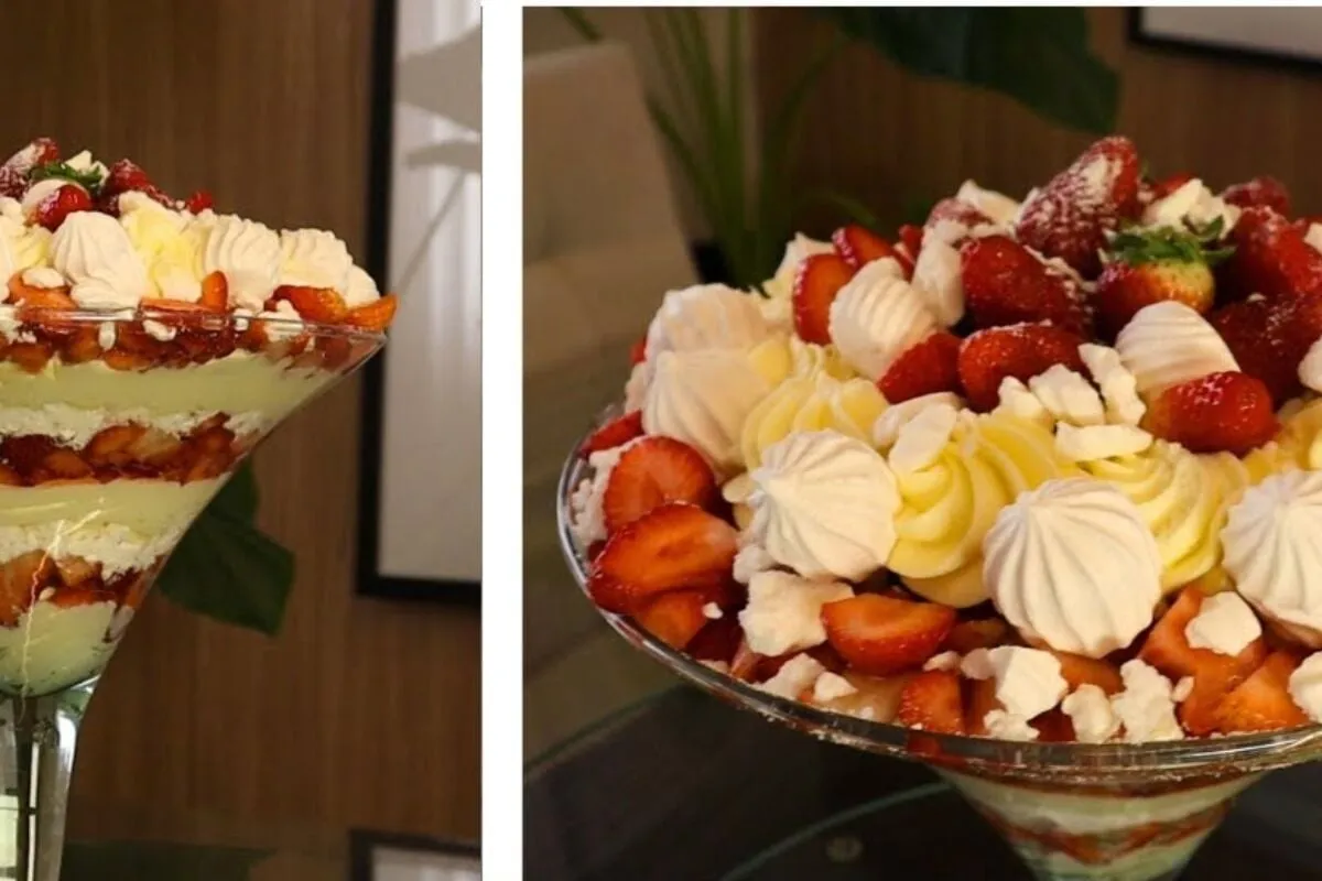 Merengue de morango: veja como montar essa sobremesa maravilhosa, leve e irresistível