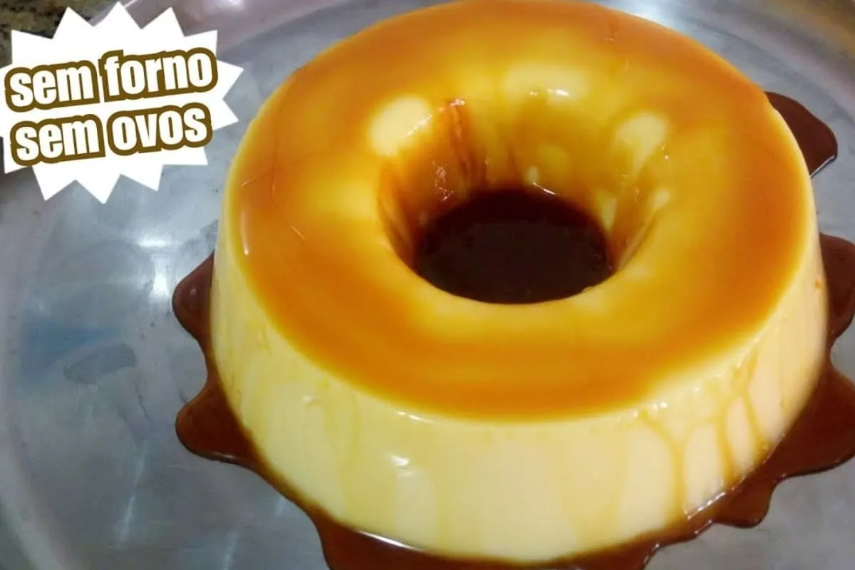 Misture esses 2 ingredientes e prepare um delicioso pudim que não vai ao forno