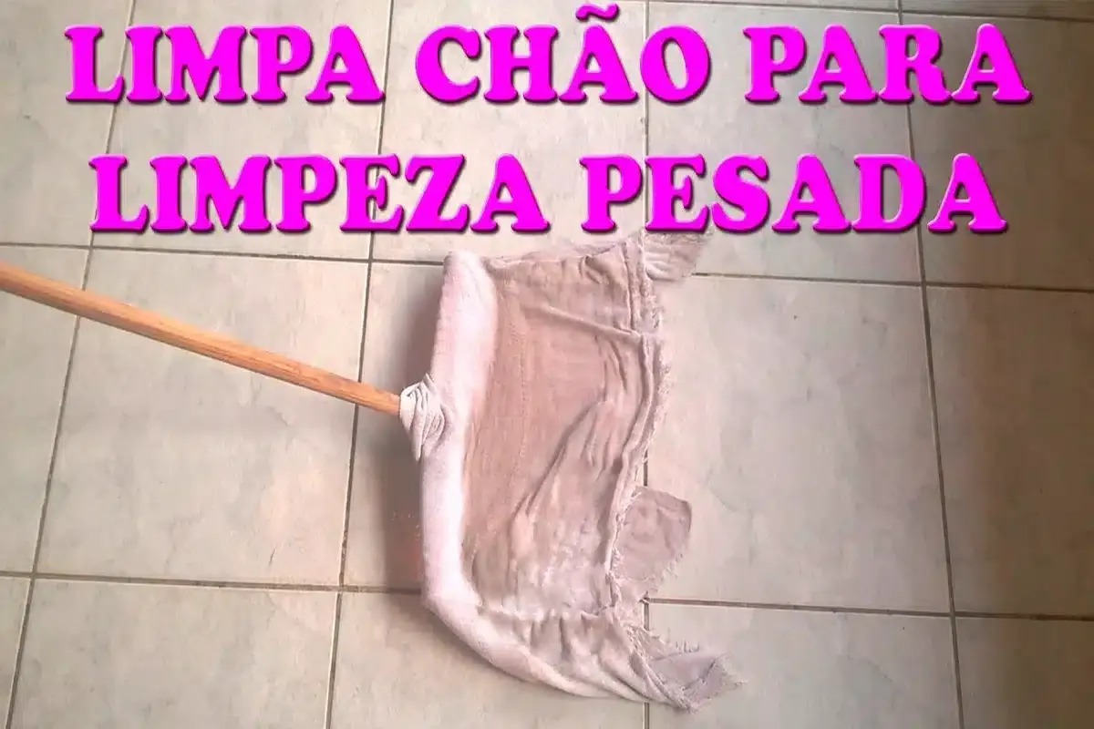 Misturinha caseira para limpar chão: me ensinaram um segredo que desencarde qualquer piso