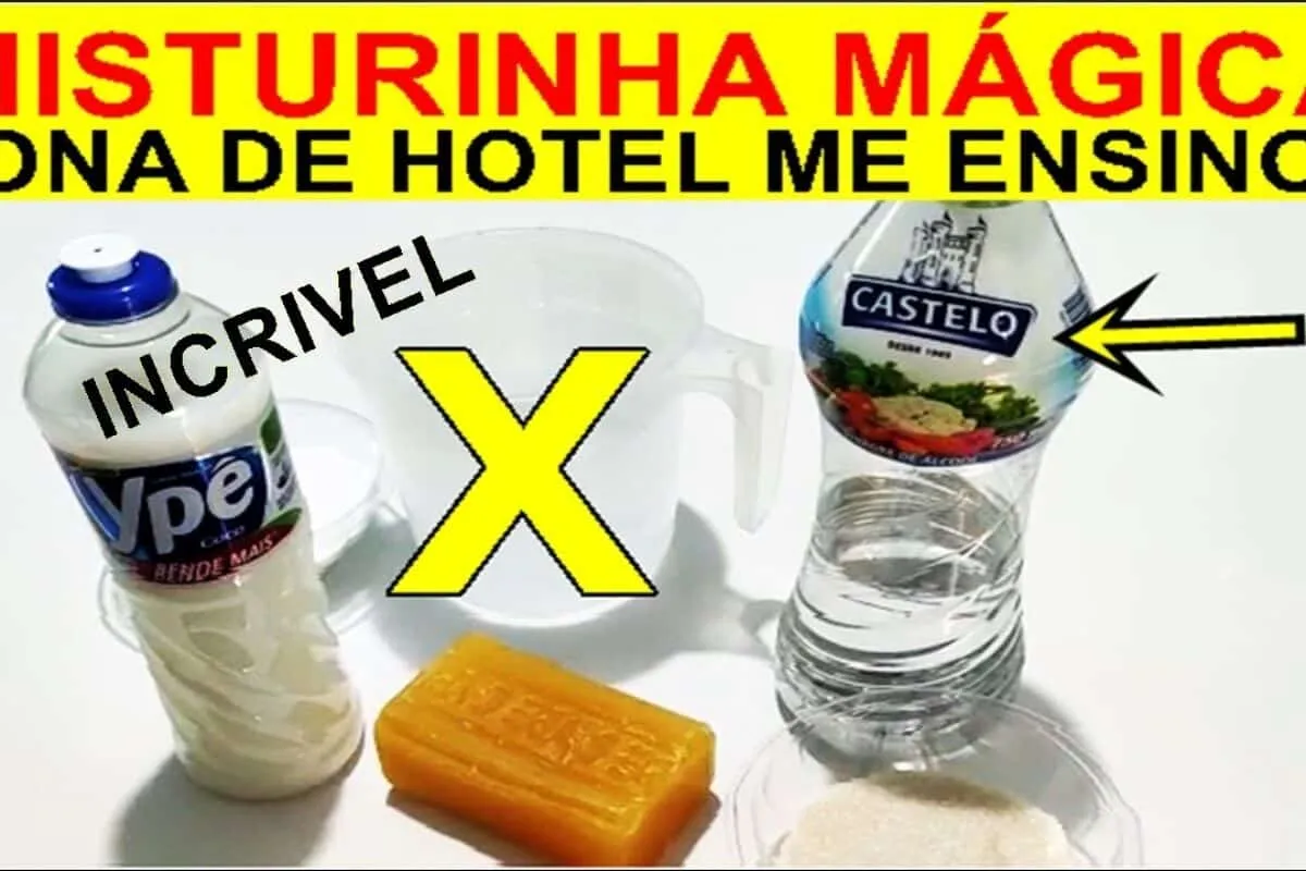 Misturinha caseira para limpeza poderosa e barata que deixa sua casa brilhando
