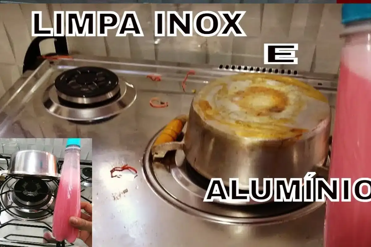 Misturinha limpa inox: deixa qualquer panela queimada brilhando novamente