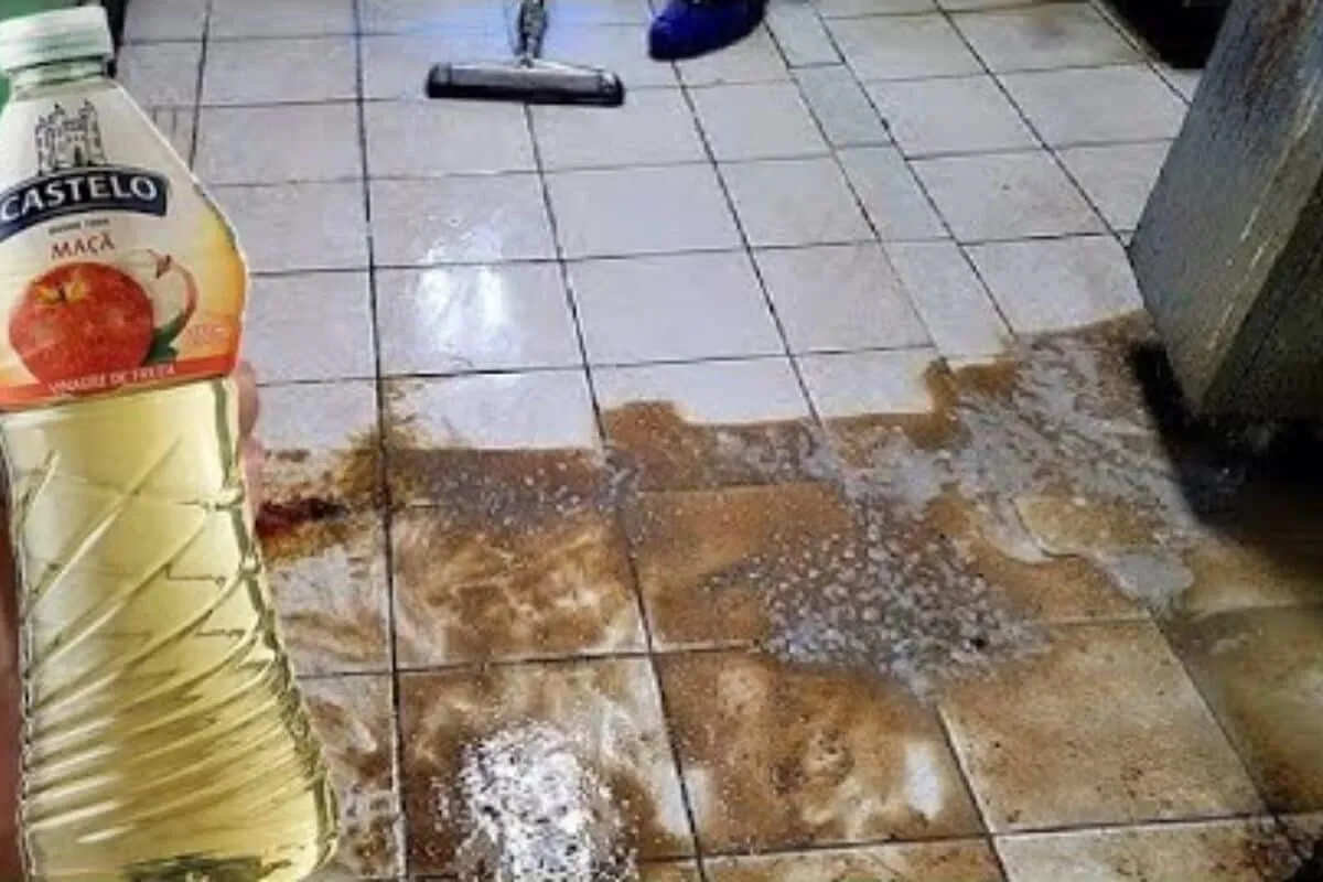 Misturinha para limpar piso manchado: faz milagre com chão velho e encardido