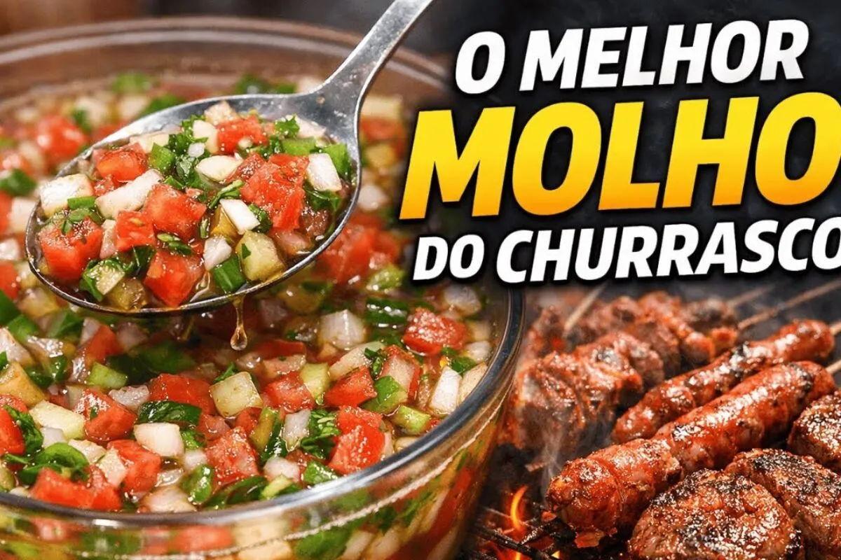 Molho para churrasco irresistível e muito fácil de preparar, ideal para acompanhar carnes em geral