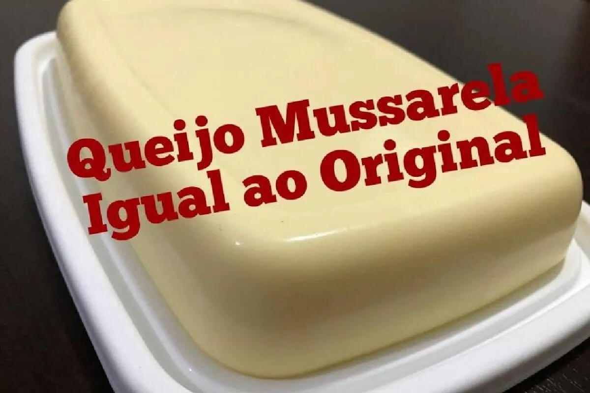 Muçarela caseira que não existe igual e é bem fácil de preparar