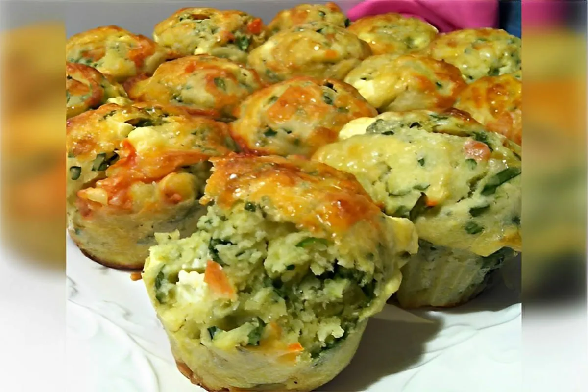 Muffin de espinafre um lanchinho rápido prático e saudável para quando bater aquela fome