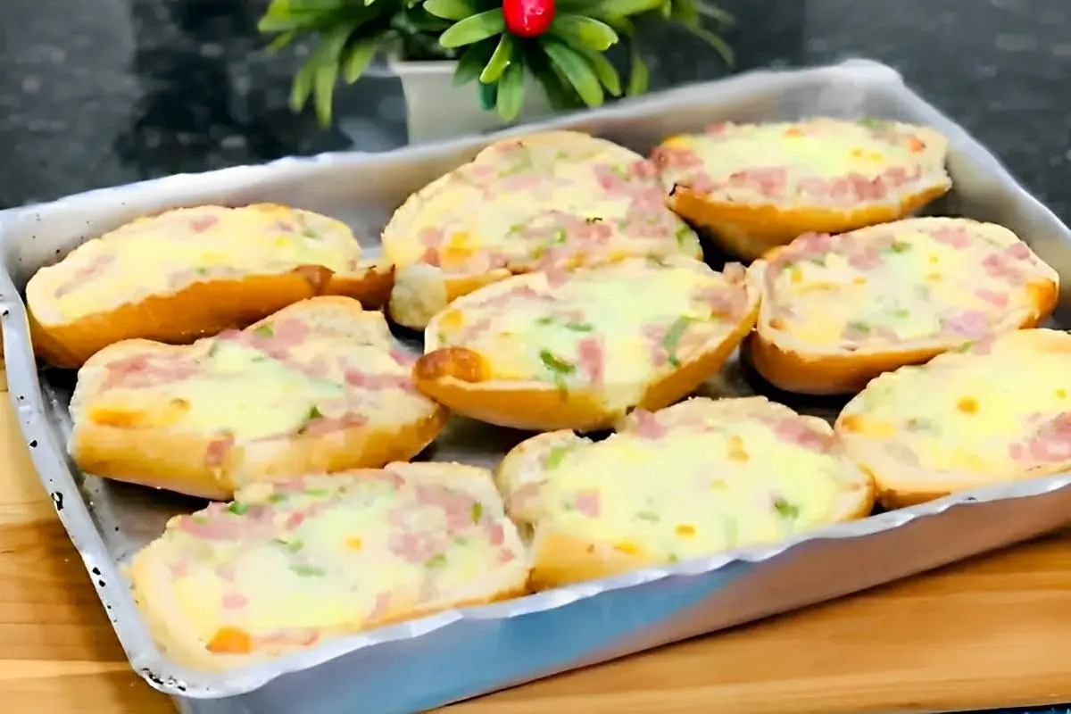 Não jogue pão amanhecido fora faça lanche no pão amanhecido ou pizza de pão uma delícia