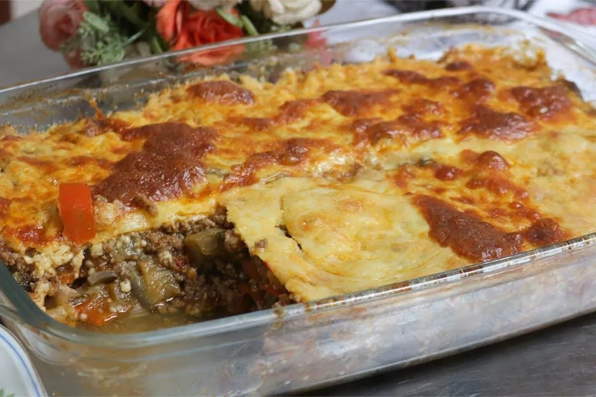 Não prepare seu almoço antes de aprender essa torta de berinjela fácil maravilhosa