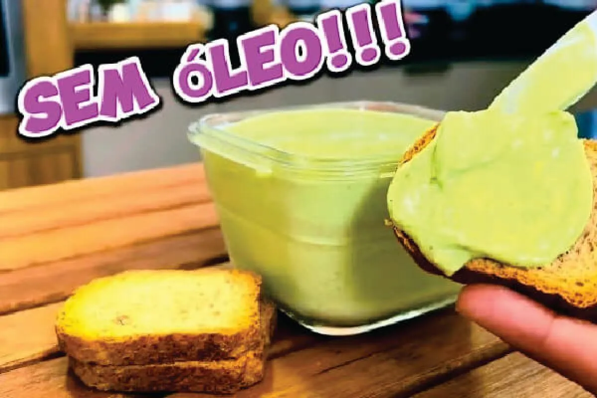 Nessa receita você aprende a fazer uma maionese de alho sem precisar adicionar óleo