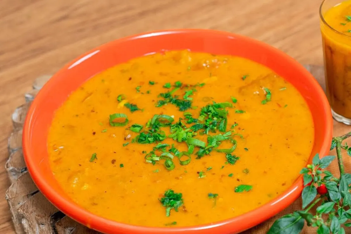 Nesse friozinho nada melhor e mais saboroso que esse maravilhoso caldo de mocotó