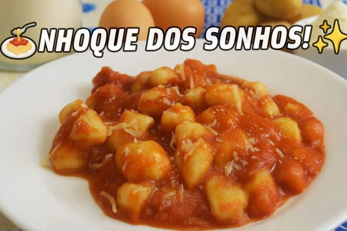 Nhoque caseiro da Dona Dirce: aprenda receita simples e deliciosa que desmancha na boca