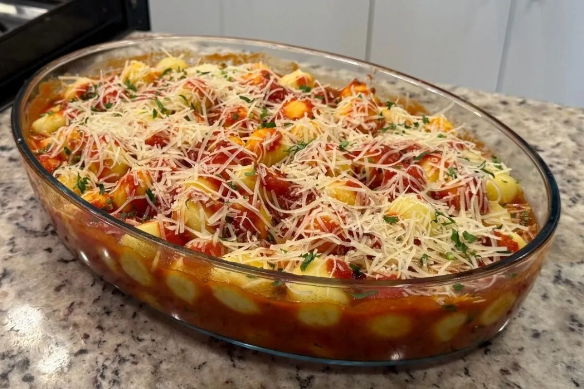 Nhoque de batata doce sem farinha de trigo, leve e muito saboroso para o seu almoço de domingo