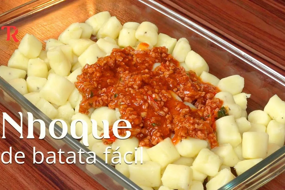 Nhoque de batata: eu nunca imaginei fazer essa receita que derrete na boca de tão fácil
