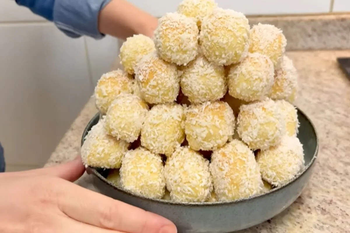 Nhoque de coco: a bolachinha caseira que rende muito e é perfeita para acompanhar seu café
