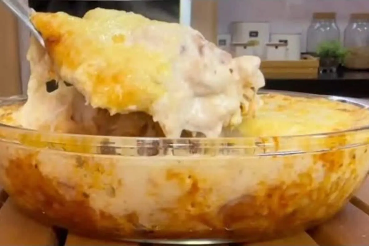 No seu almoço de domingo esse macarronada gratinada vai ser um arraso