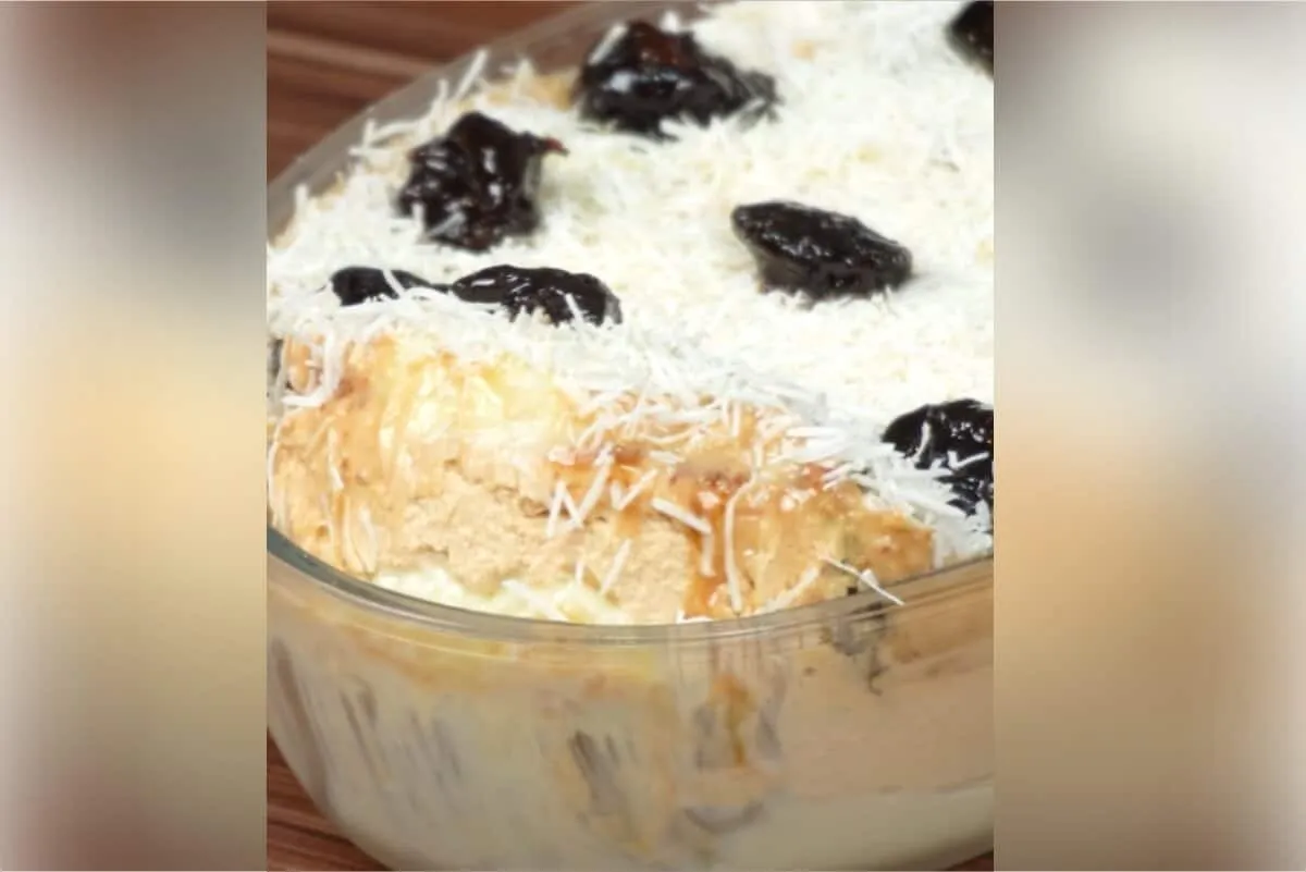 Olho de Sogra na travessa: quando faço essa sobremesa aqui em casa não sobra nada de tão deliciosa
