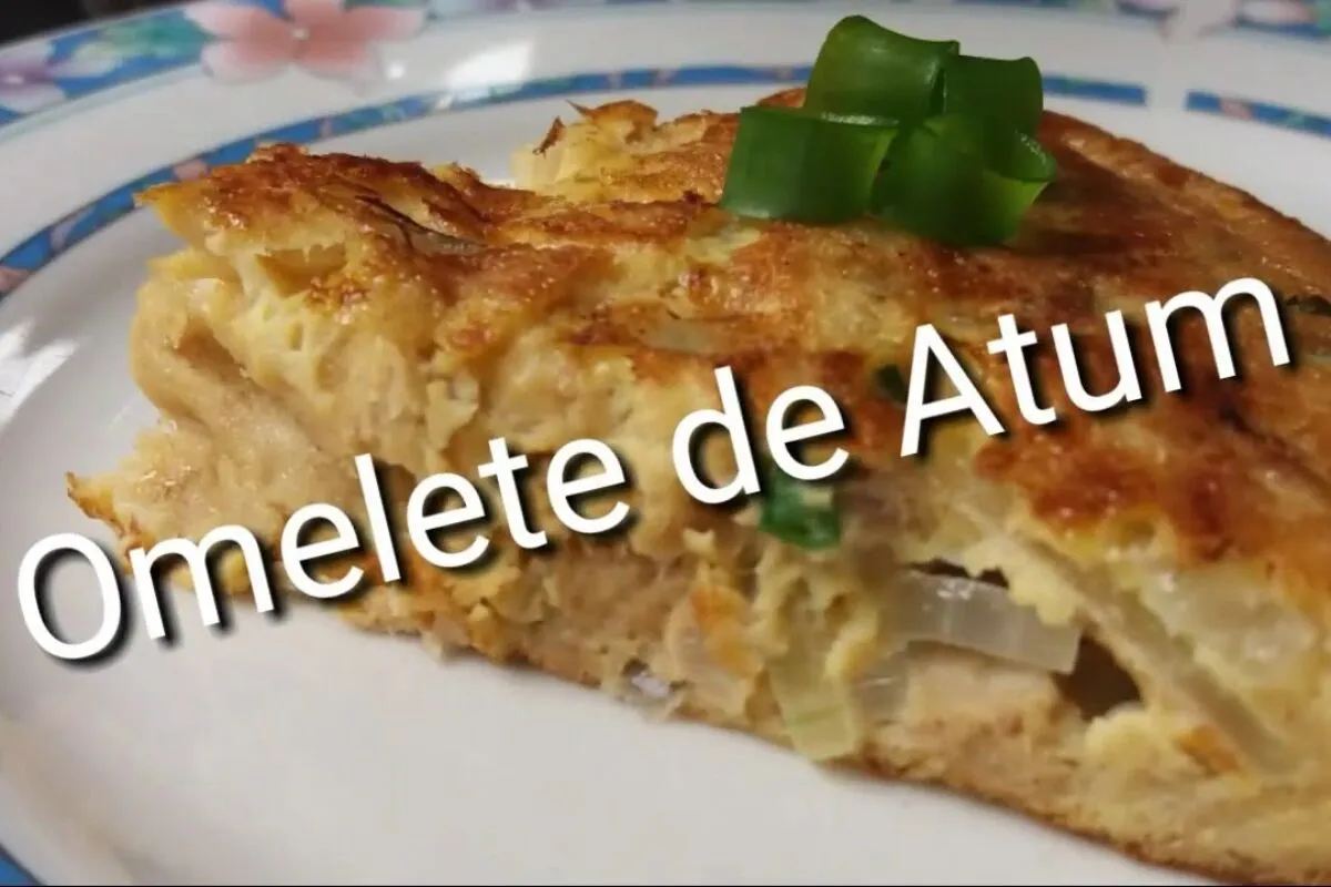 Omelete de atum rápido, delicioso e perfeito pra qualquer refeição