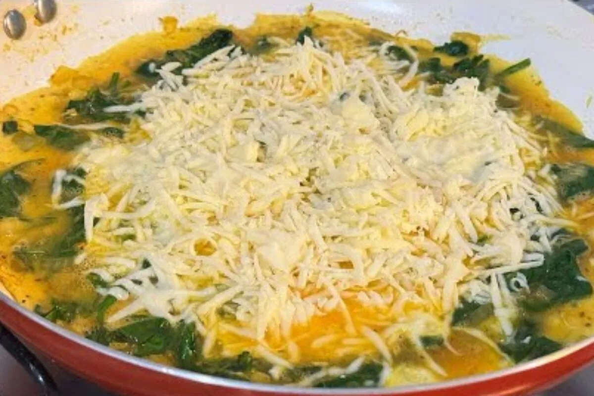 Omelete de espinafre: a receita simples, fácil, nutritiva e muito gostosa para sua refeição rápida