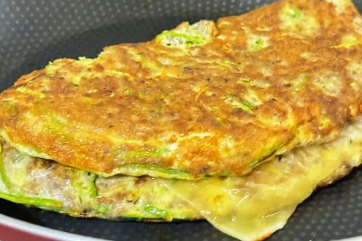 Omelete de sardinha com abobrinha: perfeito para seu almoço ou jantar, nutritivo e muito gostoso