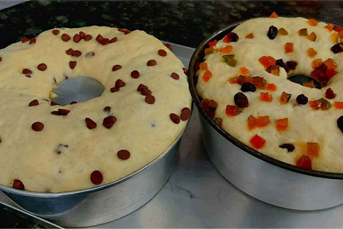 Padeiro profissional ensina a preparar uma rosca natalinada fácil e deliciosa