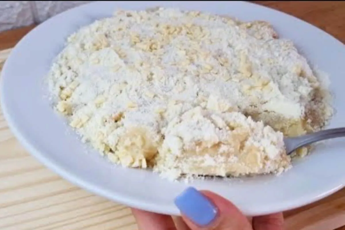 Palha italiana de leite ninho, uma delícia para comer de colher que fica super cremosa