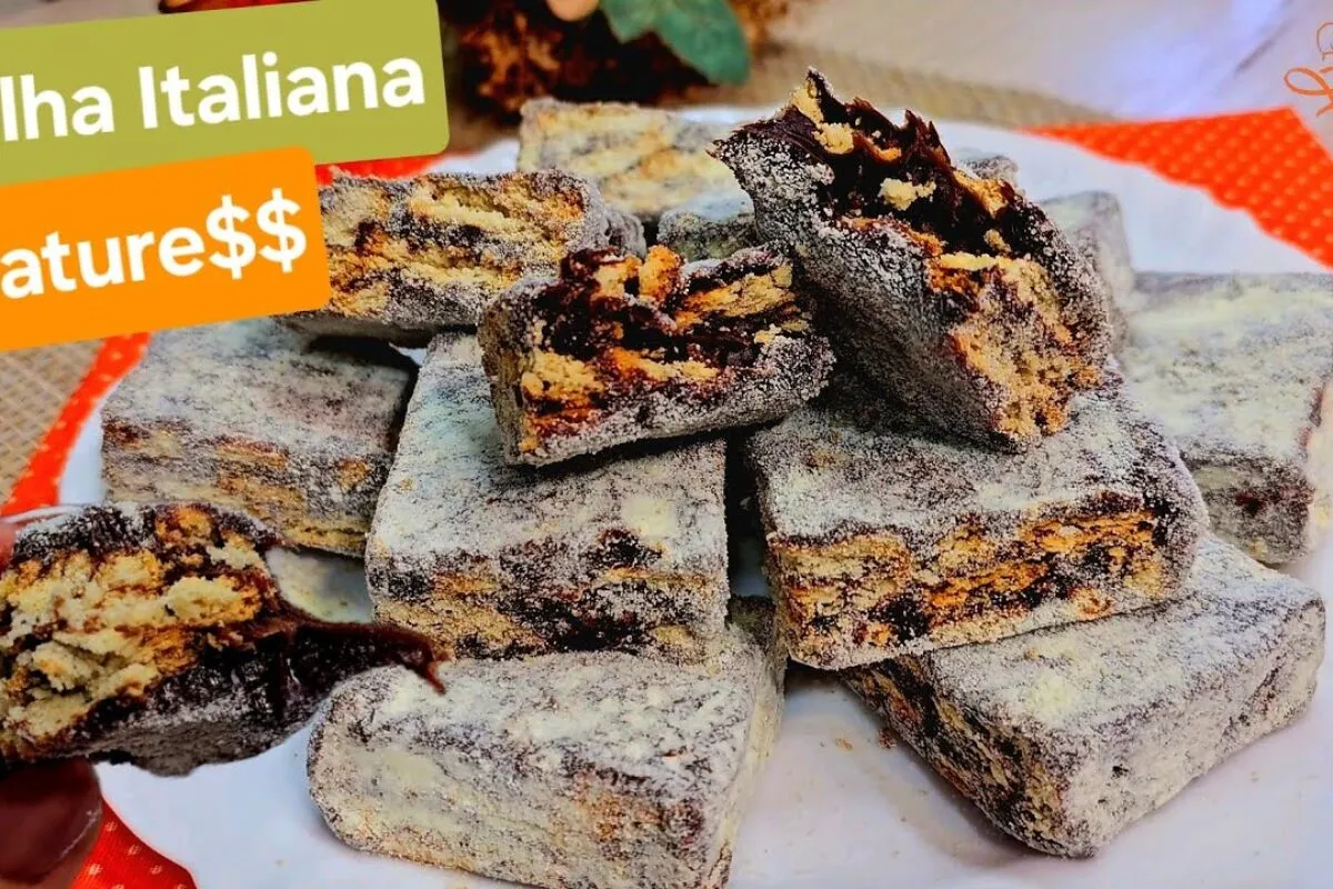 Palha italiana tradicional: veja como preparar esse doce maravilhoso que é perfeito para vender ou servir em festas de família