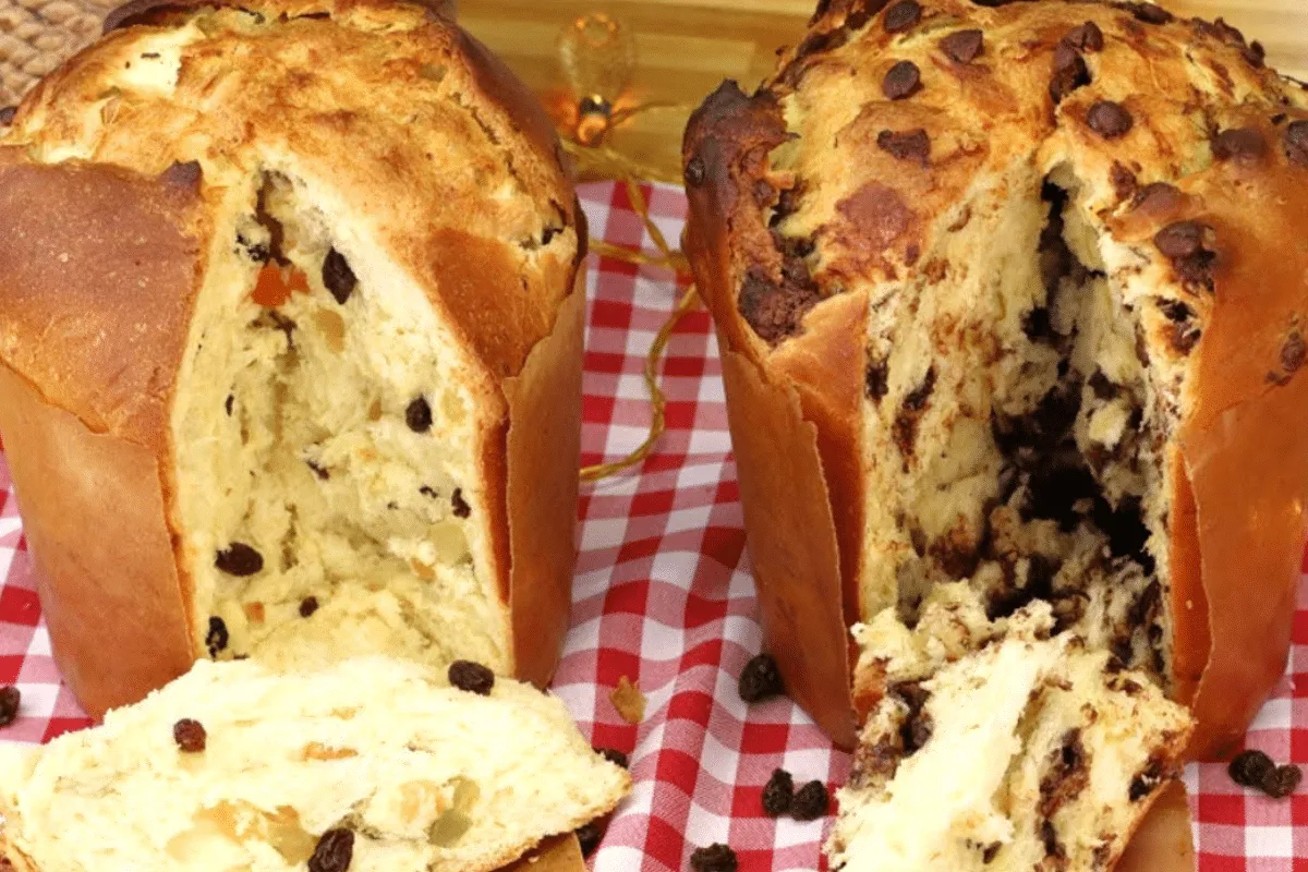 Panetone caseiro para servir e presentear sua família neste natal