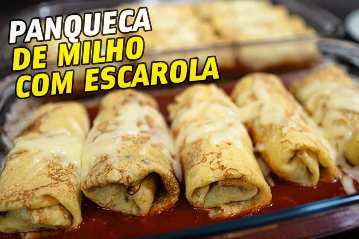 Panqueca de milho perfeita para você inovar no seu almoço de domingo