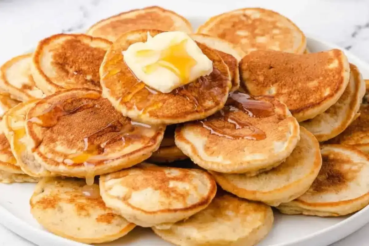 Panqueca sem ovo e sem leite, que fica irresistível e é perfeita para variar o cardápio