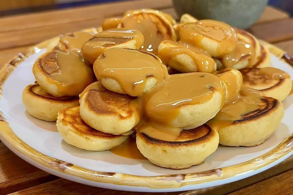 Panquequinhas americanas: uma sugestão incrível com doce de leite para um café da manhã especial