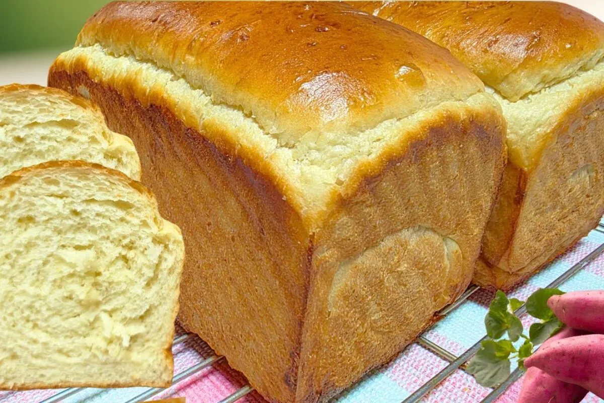 Pão caseiro de batata doce: não faça pão antes de ver essa receita deliciosa