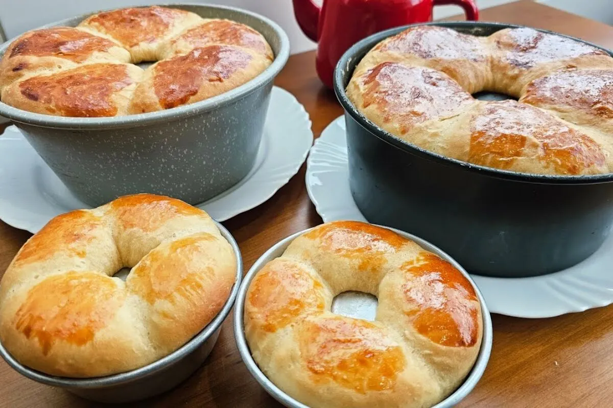 Pão caseiro de vó, uma receita tradicional fofinha e cheirosa que será um sucesso em sua casa
