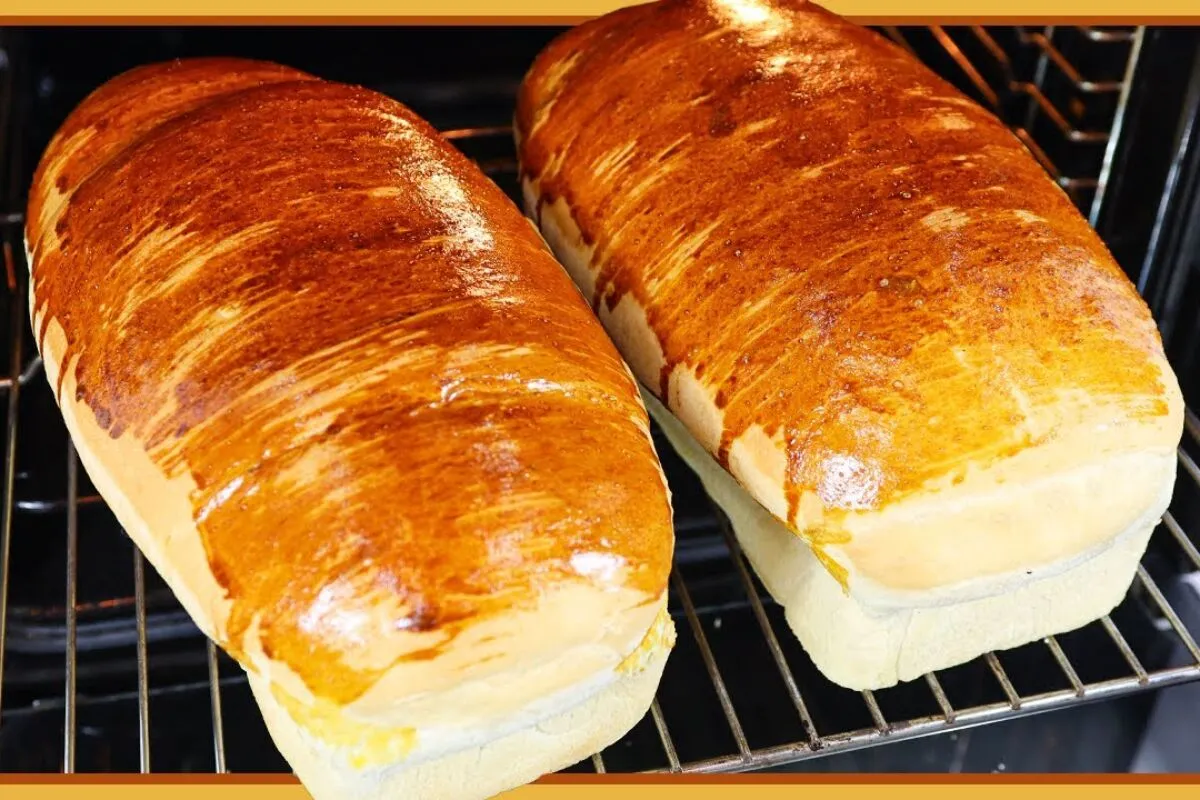 Pão caseiro econômico e fácil de preparar, uma receita simples que dá super certo toda vez