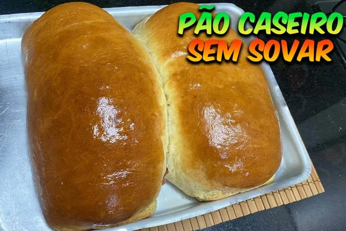 Pão caseiro recheado com linguiça muito fácil de fazer e fica uma maravilha