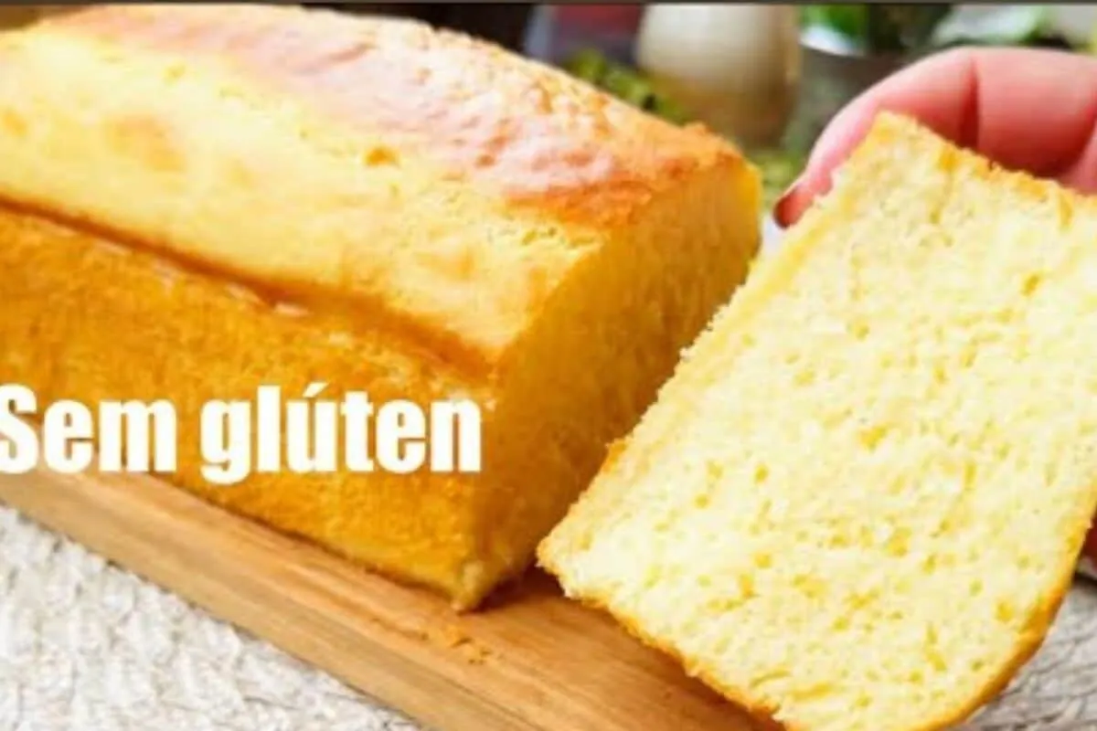 Pão caseiro sem glúten fofinho, fácil de fazer e sem complicação
