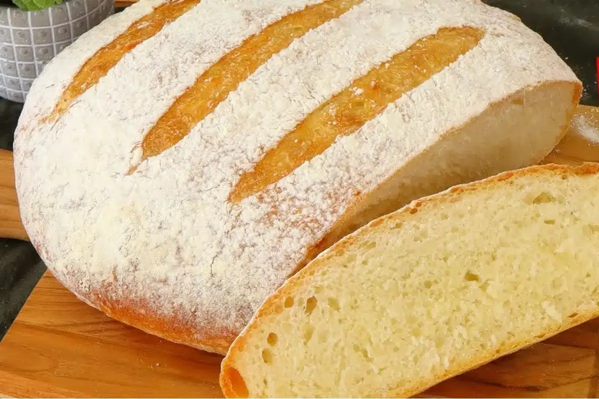 Pão caseiro sem sovar bonito e fofinho como esse para o seu lanche da tarde