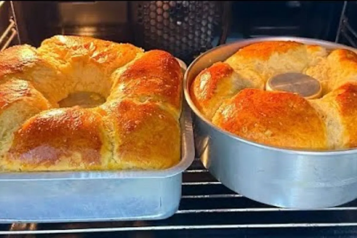 Pão caseiro sem sovar fofinho e prático para você fazer ainda hoje no café da manhã