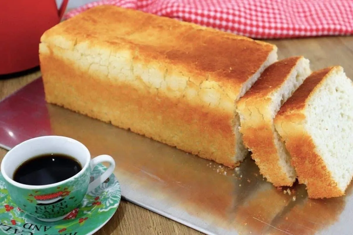 Pão de arroz cru delicioso: não vai farinha de trigo nem leite