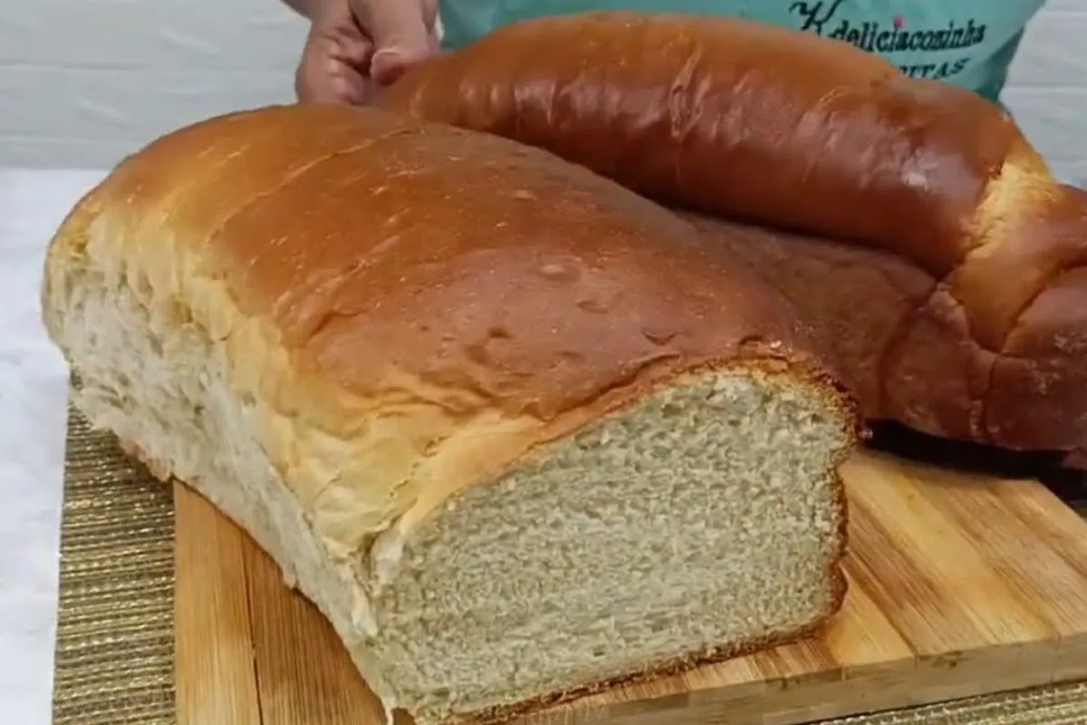 Pão de forma caseiro, uma receita fácil e deliciosa para salvar e fazer sempre